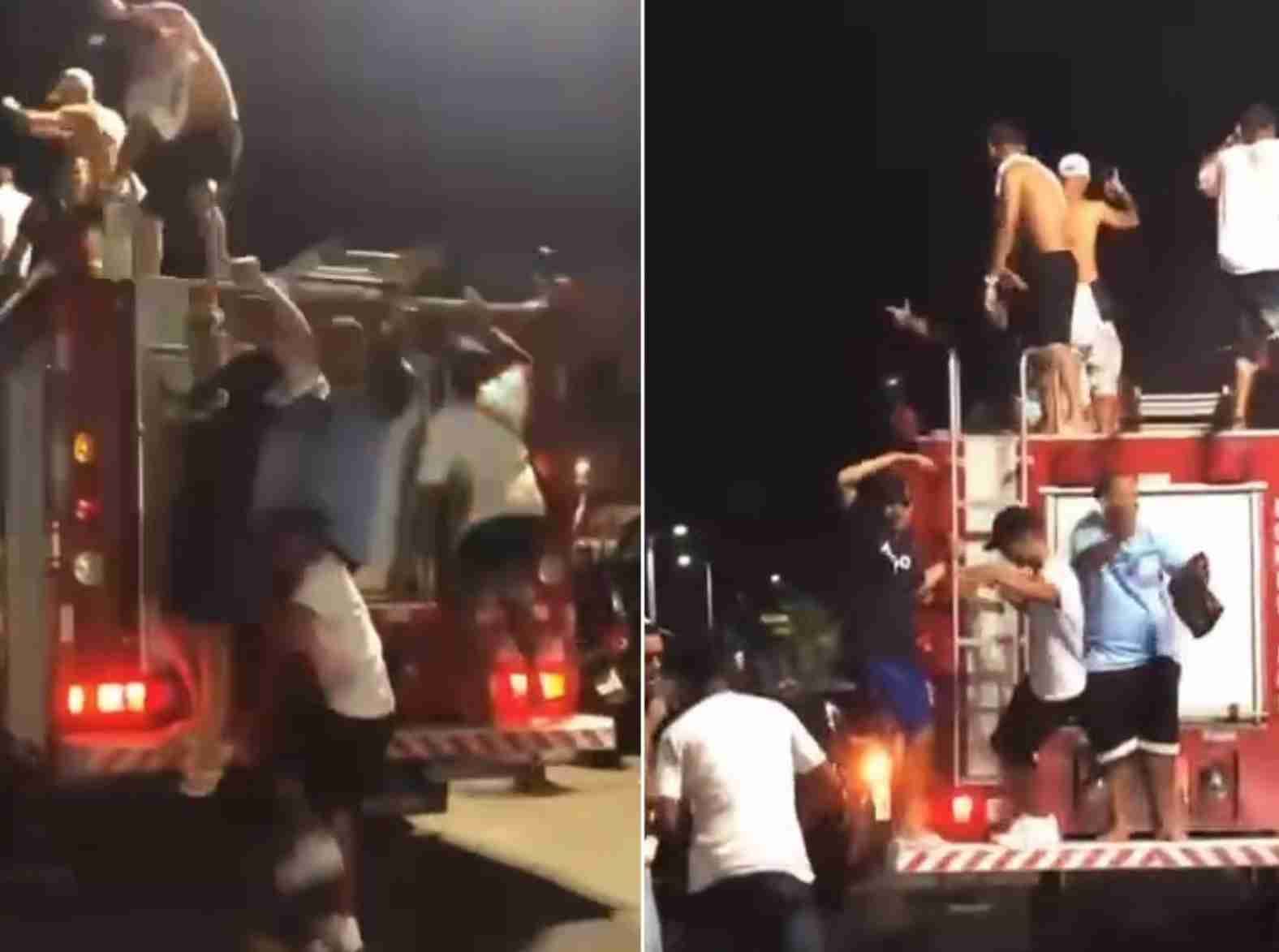 Desmentido boato sobre roubo de viatura dos bombeiros em peruíbe durante ano novo