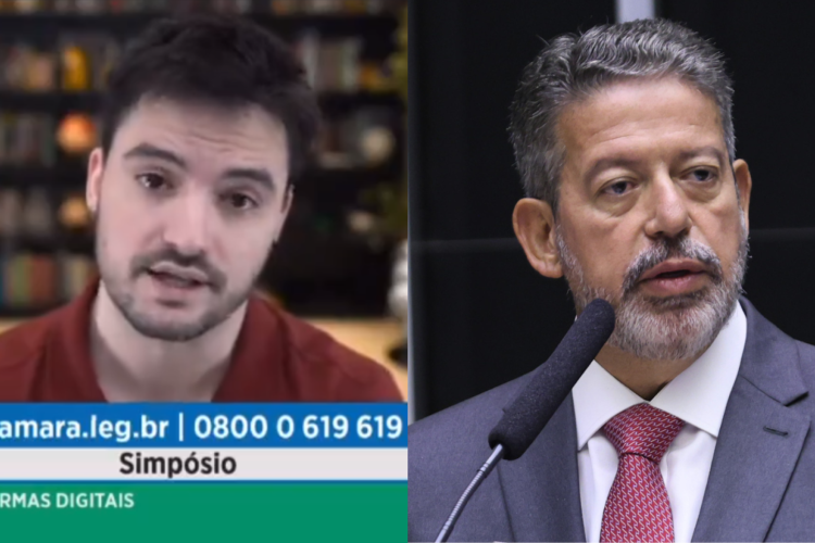 Lira aciona Polícia Legislativa após ser chamado de 'excrementíssimo', e Felipe Neto é autuado por injúria qualificada