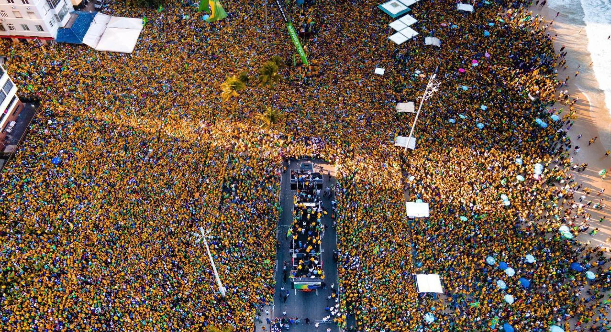 Imprensa internacional cobrirá ato deste domingo em Copacabana