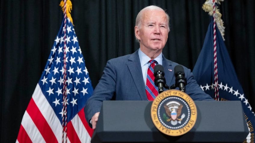 Aprovação de Biden cai para 36%, pior índice em dois anos