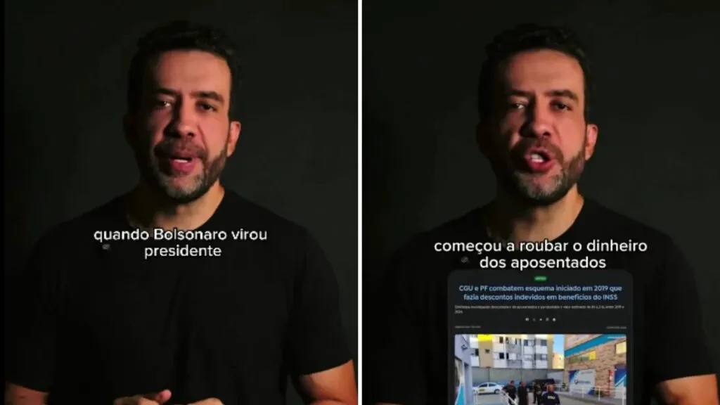 Janones vira garoto-propaganda da farsa: Vídeo tenta limpar a lama do INSS