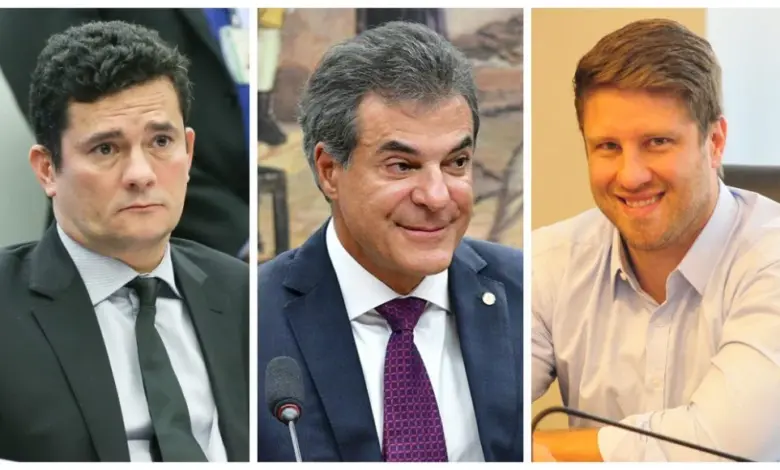 Moro, Requião Filho, Beto Richa, Greca, Curi e Guto Silva aparecem em disputa pelo governo do Paraná