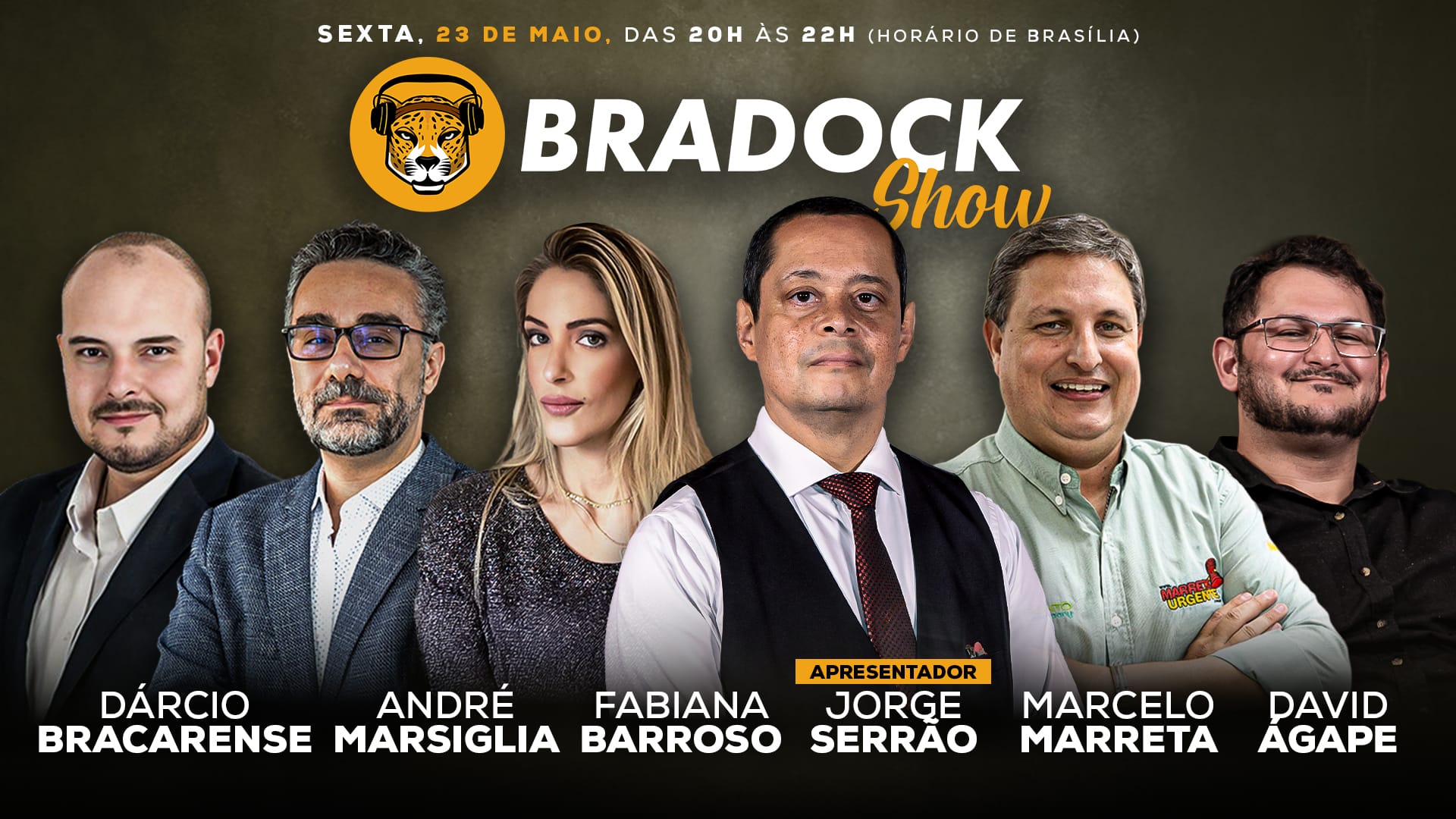 Bradock Show debate sanções dos EUA contra o STF nesta sexta