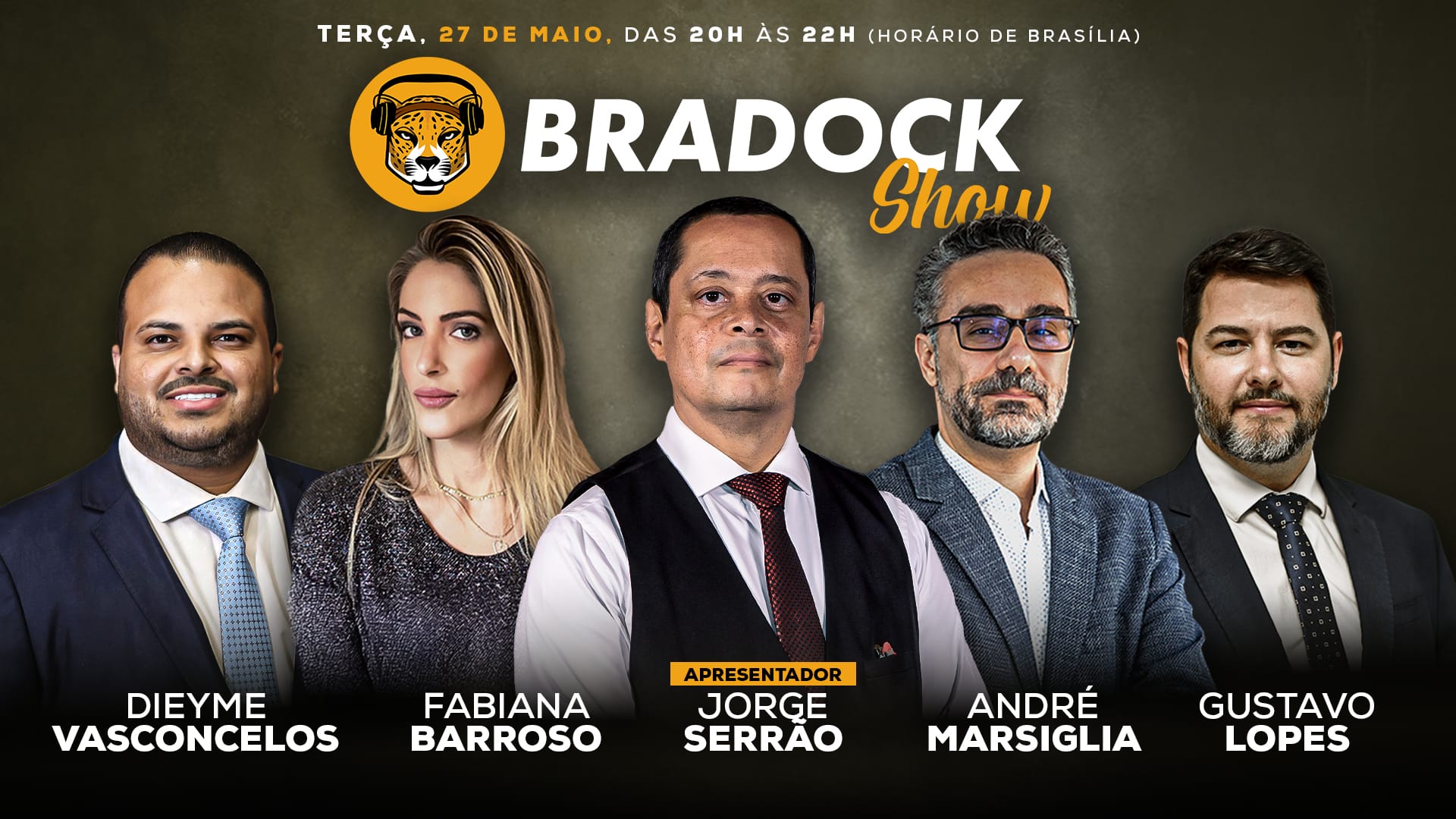 Bradock Show: Bastidores da próxima edição prometem tensão e denúncias