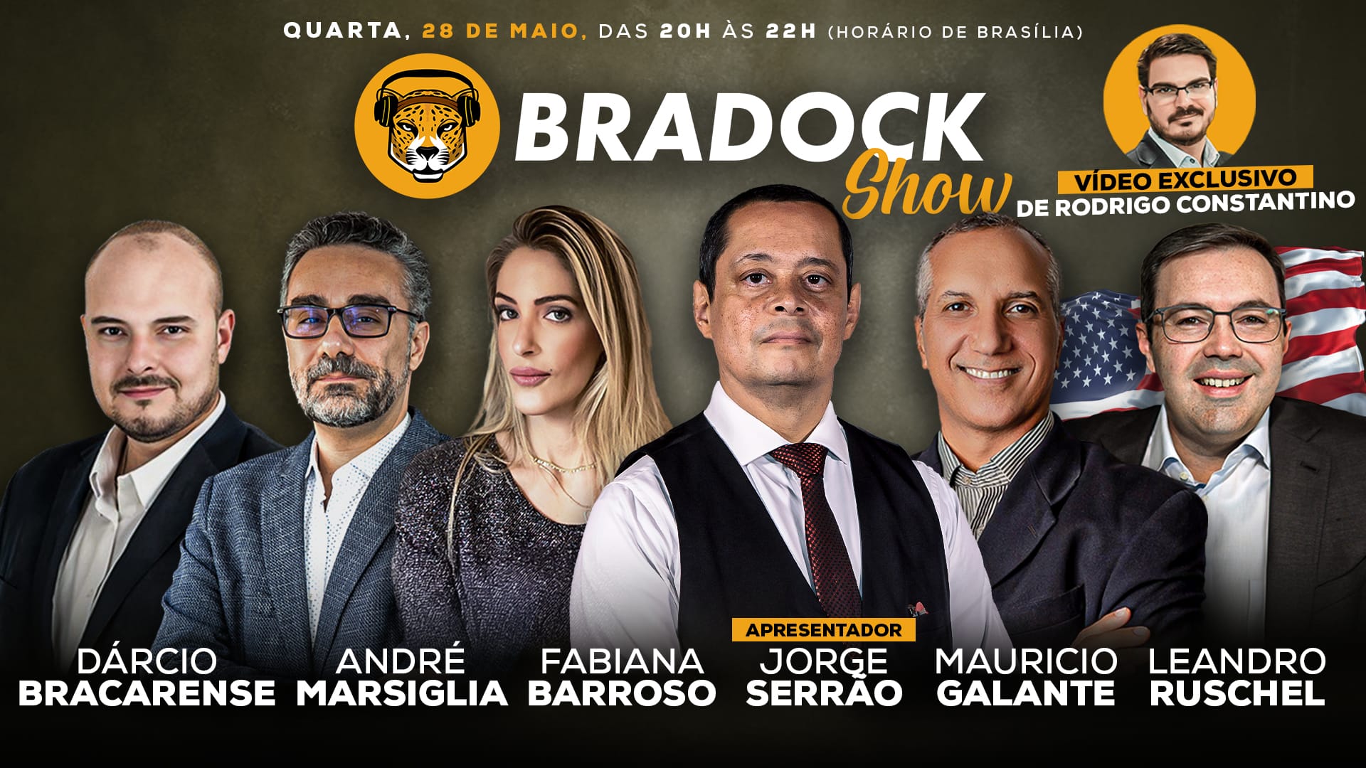 Bradock Show debate sanções americanas a autoridades estrangeiras