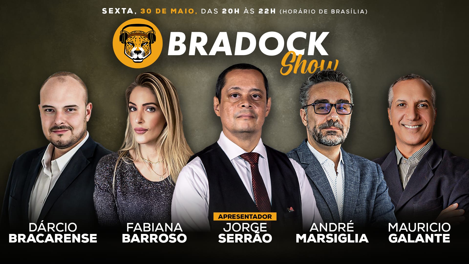 Bradock Show desta noite revela bastidores do governo Trump e tensão com o Brasil