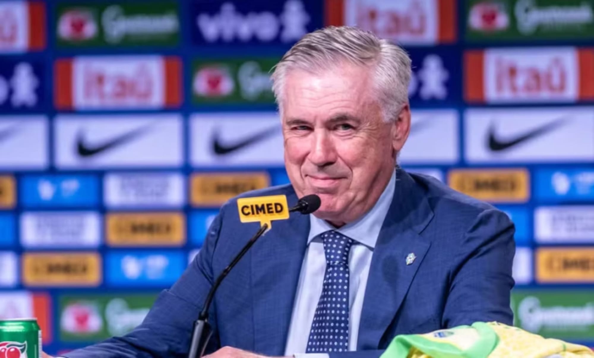 Neymar fica fora da primeira convocação de Ancelotti