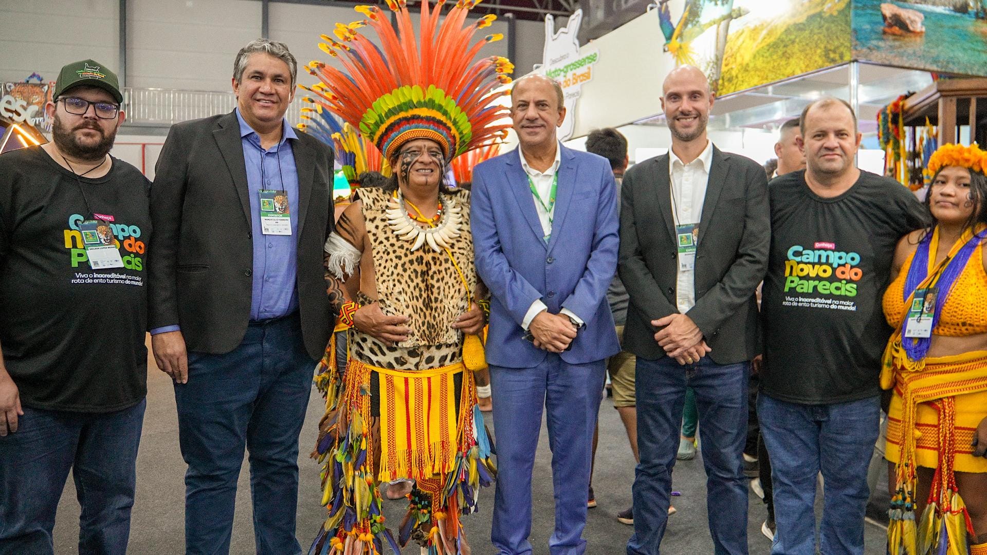 Campo Novo encanta na FIT Pantanal com celebração indígena